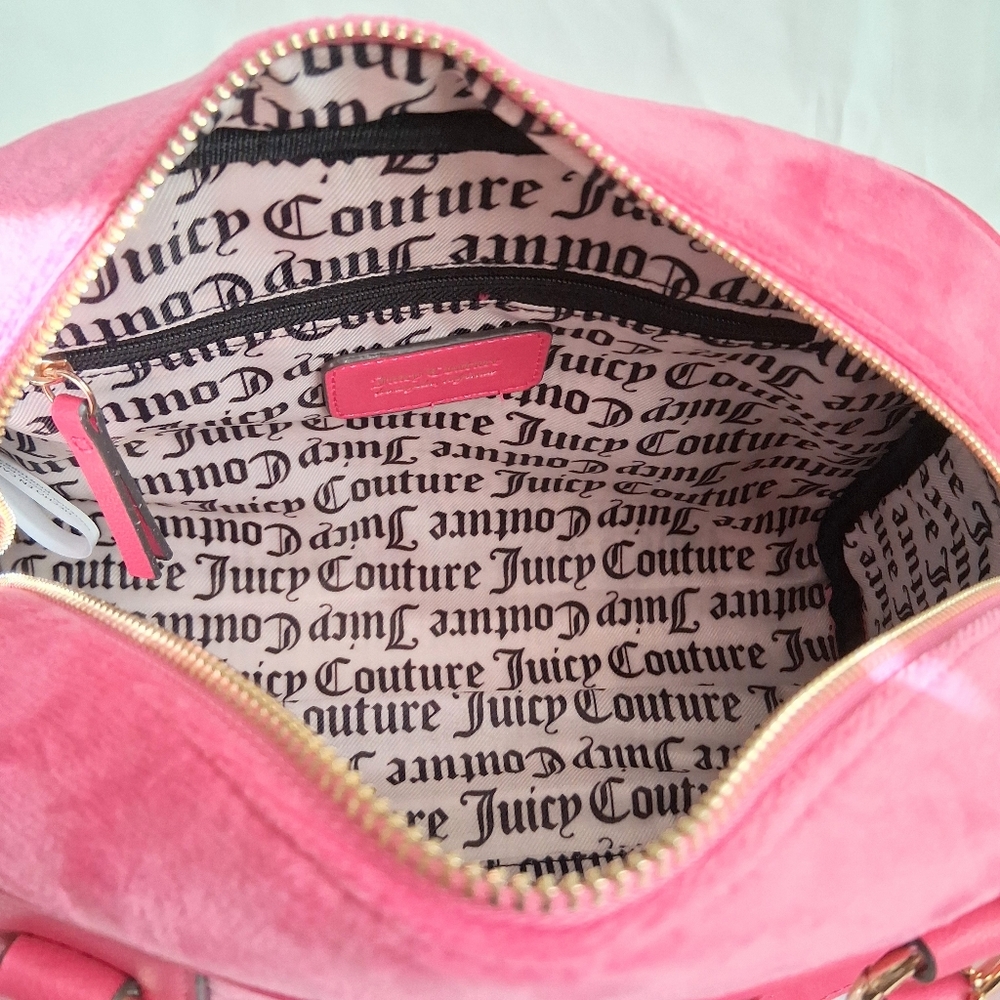 Juicy Couture Heritage Bowlers Pink Handbag - Picture 9 of 11